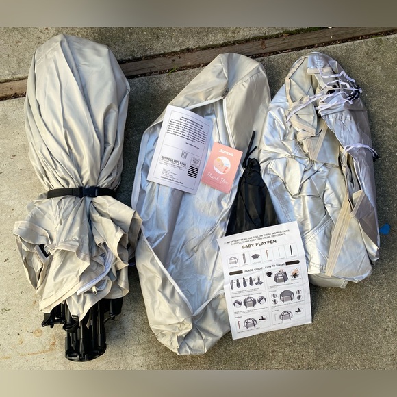 Portable Toddler Playpen / Tent Removable Indoor and Outdoor with Travel Bag, - Picture 11 of 15